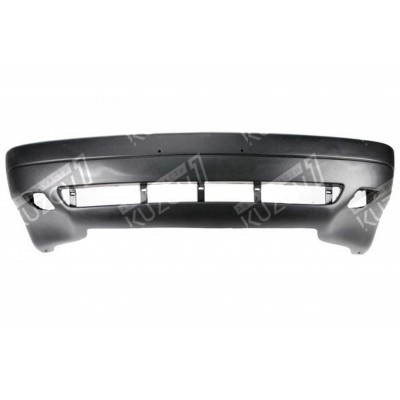 Бампер передний (черный) Без Отв Под Противотуманки TYG для AUDI 80 (B3) 1986-1991 - фото