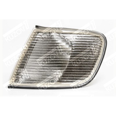 Указатель поворота (левый) Белый, TYC для AUDI A6 (C4) 1994-1997 - фото