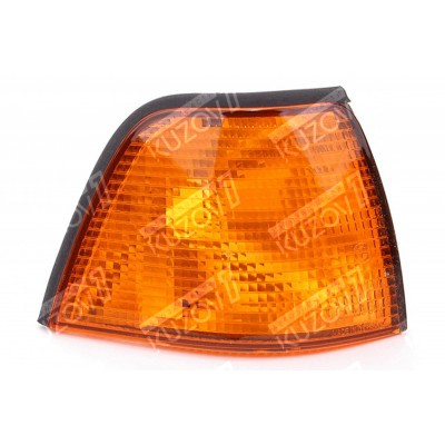 Указатель поворота (правый) Желтый, AVG для BMW 3 (E36) 1990-1996 - фото