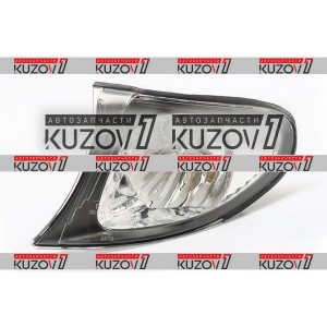 УКАЗАТЕЛЬ ПОВОРОТА (ЛЕВЫЙ) БЕЛЫЙ, ЧЕРНЫЙ ОБОДОК, TYC - фото