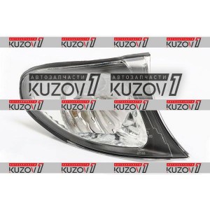 УКАЗАТЕЛЬ ПОВОРОТА (ПРАВЫЙ) БЕЛЫЙ, ЧЕРНЫЙ ОБОДОК, TYC - фото