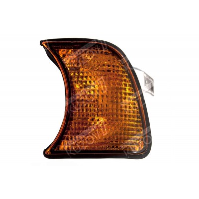 Указатель поворота (левый) Желтый, TYC для BMW 5 (E34) 1987-1994 - фото