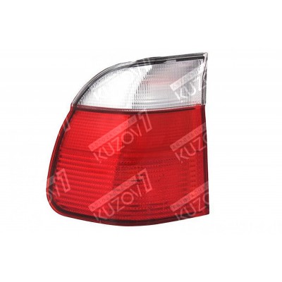 Задний фонарь (левый) наружный, Белый Поворот, DEPO для BMW 5 (E39) 1995-2000 - фото