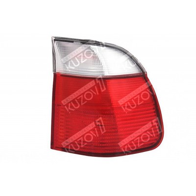 Задний фонарь (правый) Наружный, Белый Поворот, DEPO для BMW 5 (E39) 1995-2000 - фото