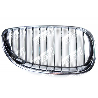 Решетка радиатора (правая) Полностью Хромированная TYG для BMW 5 (E60 / E61) 2007-2010 - фото