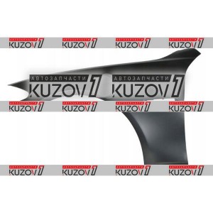 КРЫЛО ПЕРЕДНЕЕ (ЛЕВОЕ) МЕТАЛЛ - фото