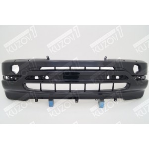 БАМПЕР ПЕРЕДНИЙ (ГРУНТОВАННЫЙ) С ОТВ. ПОД ПАРКТРОНИКИ, C ОТВ. ПОД ОМЫВАТЕЛИ ФАР