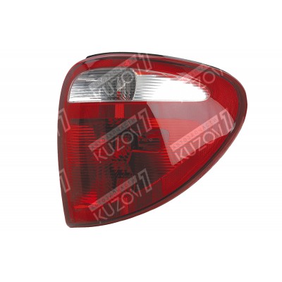 Задний фонарь (правый) На 3 Лампочки, TYC для DODGE CARAVAN 2000-2008 - фото