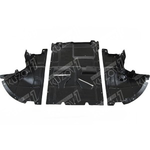 ЗАЩИТА ДВИГАТЕЛЯ ЦЕНТРАЛЬНАЯ + 2 БОКОВЫЕ (ПЛАСТИК) FLORIMEX