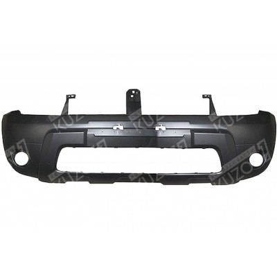 Бампер передний (черный) С Отв Для Птф TYG для DACIA DUSTER 2010-2015 - фото