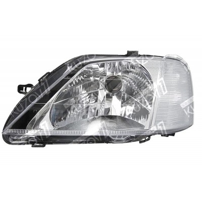 Передняя фара (левая) TYC для DACIA LOGAN 2004-2009 - фото