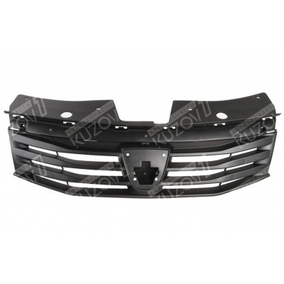 Решетка радиатора (центральная) Черная, PHIRA для DACIA SANDERO 2007-2013 - фото