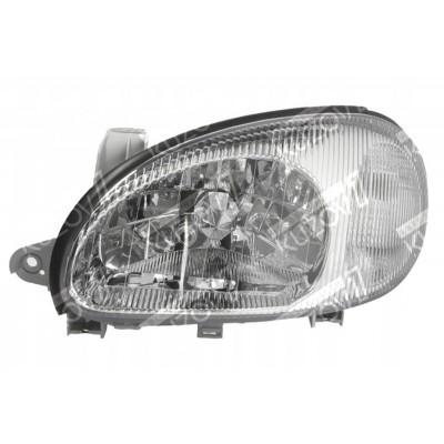 Передняя фара (левая) Электрическая, TYC для DAEWOO LANOS 2000-2003 - фото