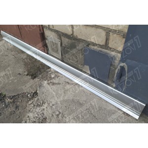 ПОРОГ (ЛЕВЫЙ) РЕМКОМПЛЕКТ, НАРУЖНАЯ ЧАСТЬ, ОЦИНКОВКА 1.1 ММ, БЕЛАРУСЬ - фото