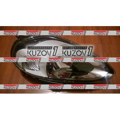 Передняя фара (правая) Хром, TYC для FIAT PUNTO 2008-2012 - фото