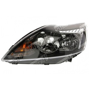 ПЕРЕДНЯЯ ФАРА (ЛЕВАЯ) ТЕМНАЯ С ХРОМ УГОЛКОМ, TYC