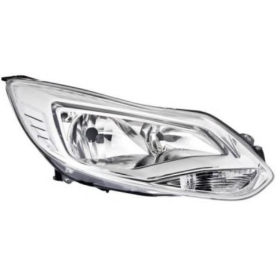 Передняя фара (правая) Хром, TYC для FORD FOCUS 2011-2014 - фото