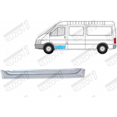 Дверь Передняя (левая) Нижняя Klokkerholm для FORD TRANSIT 1994-2000 - фото