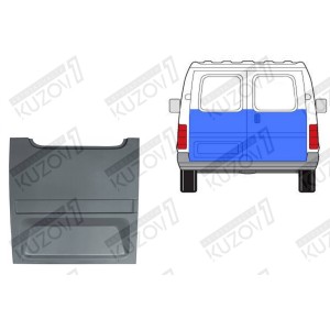 ДВЕРЬ ЗАДНЯЯ ЛЕВАЯ (РАСПАШНАЯ) НИЖНЯЯ НАРУЖНАЯ ЧАСТЬ, ДО СТЕКЛА, ОРИГИНАЛ, 0.8 ММ, ПОЛЬША