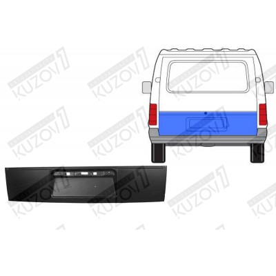 Дверь Задняя (хлопушка) 40 См Klokkerholm для FORD TRANSIT 1986-1991 - фото