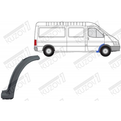 Арка Передняя, (правая) Klokkerholm для FORD TRANSIT 1986-1991 - фото