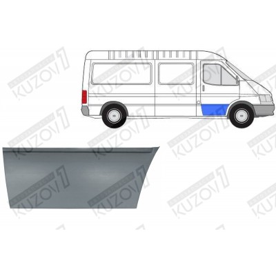 Дверь Передняя (правая) Klokkerholm для FORD TRANSIT 1994-2000 - фото