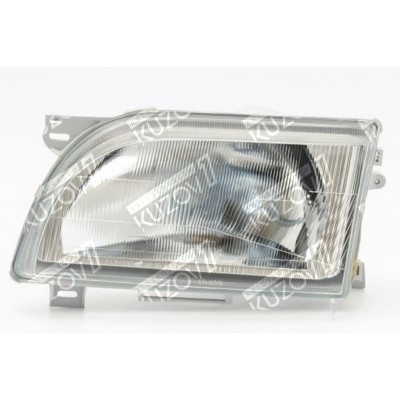 Передняя фара (левая) Стеклянная, TYC для FORD TRANSIT 1991-1994 - фото