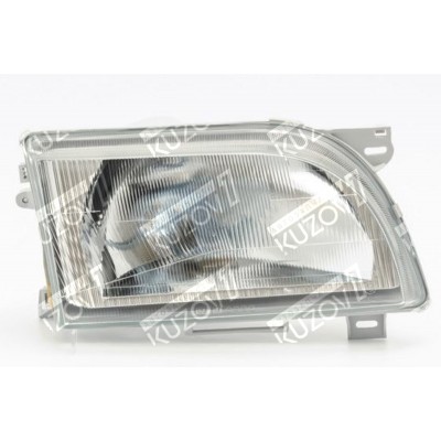 Передняя фара (правая) Стеклянная, TYC для FORD TRANSIT 1991-1994 - фото