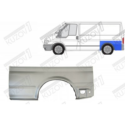 Крыло Заднее (левое) Klokkerholm для FORD TRANSIT 2000-2006 - фото