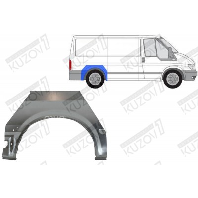 Арка задняя (правая) Potrykus для FORD TRANSIT 2006-2013 - фото