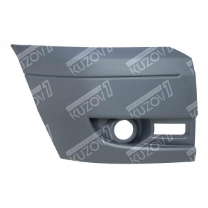 БАМПЕР ПЕРЕДНИЙ (ПРАВАЯ ЧАСТЬ) С ОТВ ПОД ПРОТИВОТУМАНКУ