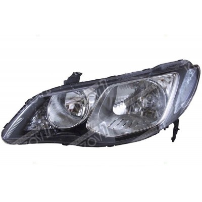 Передняя фара (левая) Электрическая, TYC для HONDA CIVIC 2005-2008 - фото