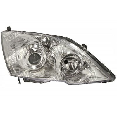 Передняя фара (правая) Хром, DEPO для HONDA CIVIC 2005-2008 - фото