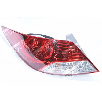 Задний фонарь (левый) TYC для HYUNDAI SOLARIS 2010-2013 - фото