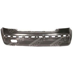 БАМПЕР ЗАДНИЙ (ЧЕРНЫЙ) С ОТВ. ПОД ЛЕВЫЙ ФОНАРЬ 