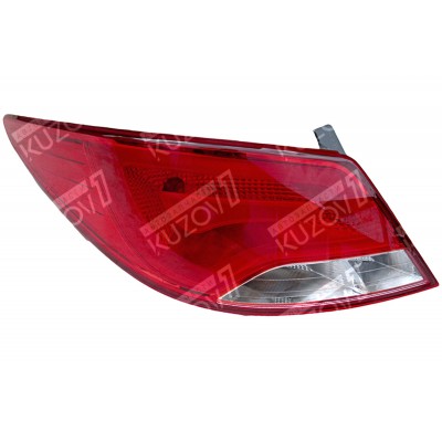 Задний фонарь (левый) TYC для HYUNDAI SOLARIS 2014-2017 - фото