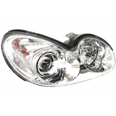 Передняя фара (правая) Электрическая, DEPO для HYUNDAI SONATA 2001-2004 - фото