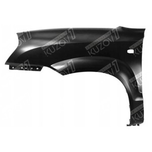 КРЫЛО (ЛЕВОЕ) С ОТВ. ПОД ПОВТОРИТЕЛЬ, БЕЗ ОТВ. ПОД МОЛДИНГ  - фото