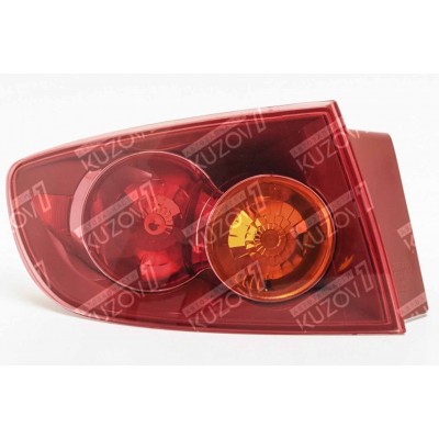 Задний фонарь (левый) наружный, TYC для MAZDA 3 2003-2006 - фото