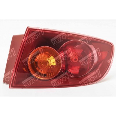 Задний фонарь (правый) Наружный, TYC для MAZDA 3 2003-2006 - фото