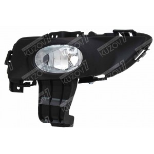 ПРОТИВОТУМАННАЯ ФАРА (ЛЕВАЯ) EURO-TYPE, ПОД ОБЫЧНЫЙ БАМПЕР, С РАМКОЙ, TYC