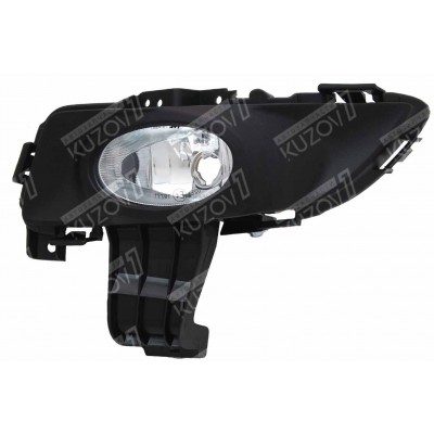 Противотуманная фара (левая) Под Обычный Бампер, С Рамкой, TYC для MAZDA 3 2003-2006 - фото