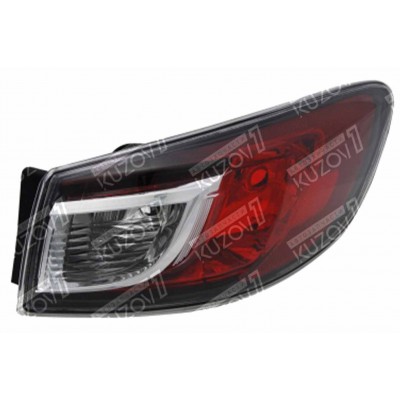 Задний фонарь (правый) Наружный, TYC для MAZDA 3 2009-2013 - фото