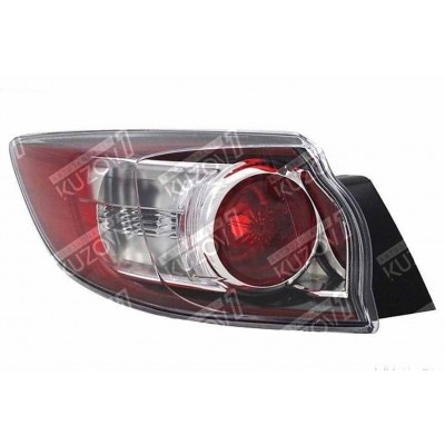 Задний фонарь (левый) наружный, TYC для MAZDA 3 2009-2013 - фото