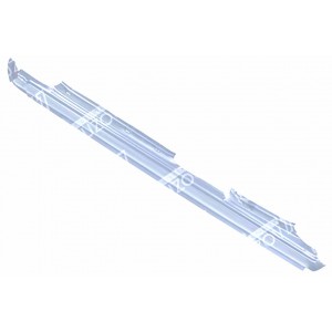 ПОРОГ (ЛЕВЫЙ) ПОЛНЫЙ ПРОФИЛЬ, ОРИГИНАЛ, 0.8 ММ, ПОЛЬША