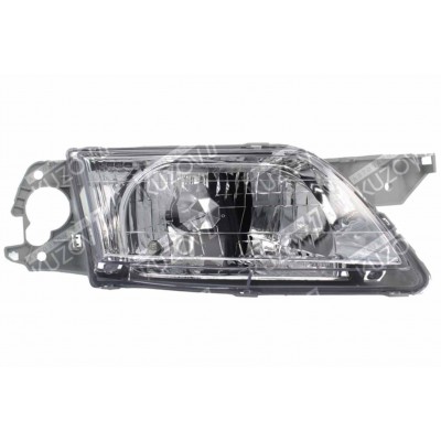 Передняя фара (правая) / Электрическая, Хром, DEPO для MAZDA PREMACY 1999-2001 - фото