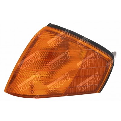 Указатель поворота (левый) Желтый, DEPO для Mercedes C (W202) 1993-2000 - фото