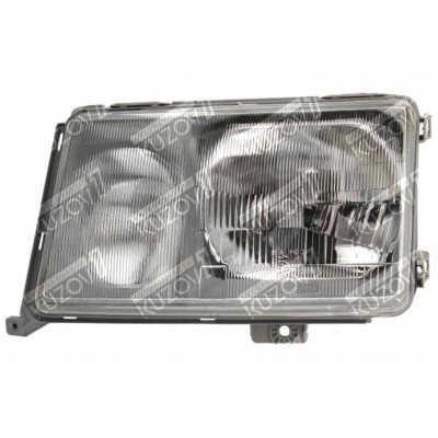 Передняя фара (левая) Серый Отражатель, AVG для Mercedes E (W124) 1984-1993 - фото