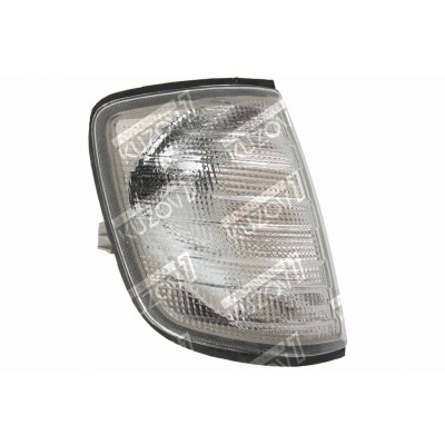 Указатель поворота (правый) Белый, TYC для Mercedes E (W124) 1993-1995 - фото