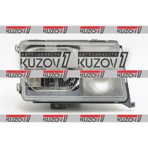 ПЕРЕДНЯЯ ФАРА (ПРАВАЯ) 1984-1989, СЕРЫЙ ОТРАЖАТЕЛЬ, DEPO - фото